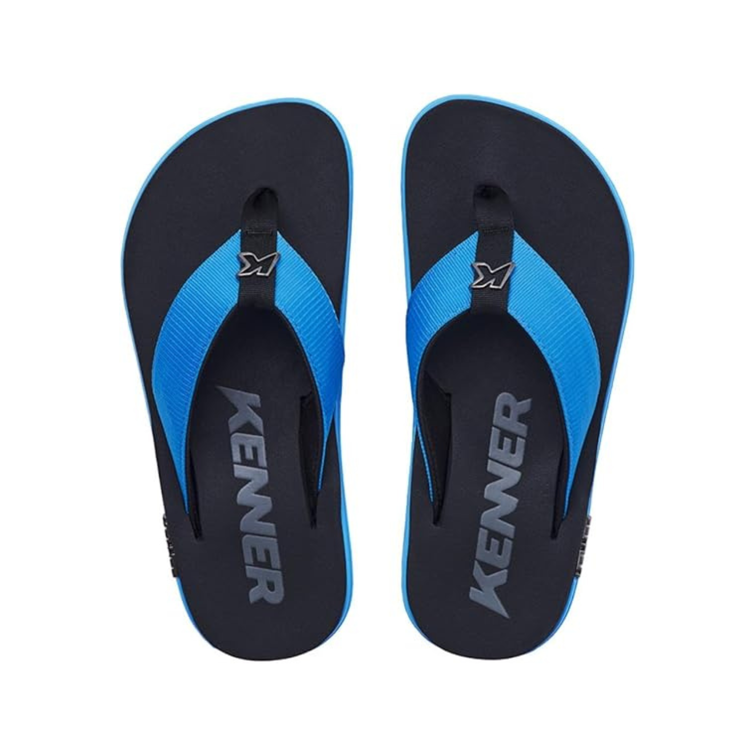 Sandália kenner kivah - Azul/preto