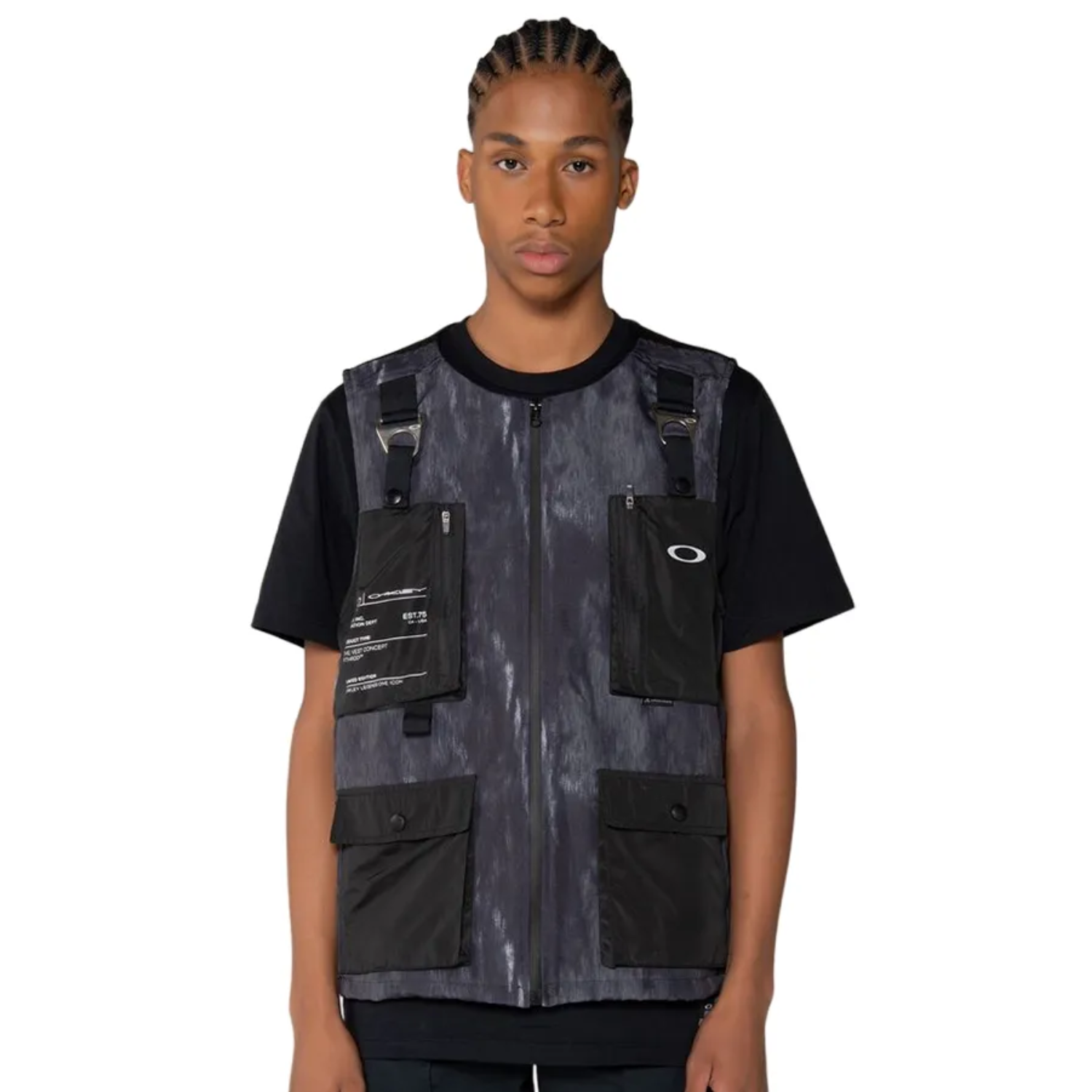 Colete Oakley Legend Vest - Preto Colete Oakley Legend Vest - Preto