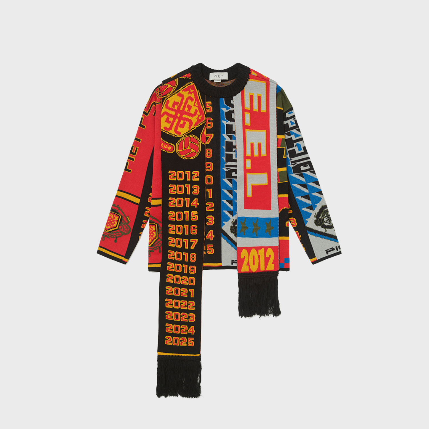 Blusa Piet Scarves Knitted Sweater