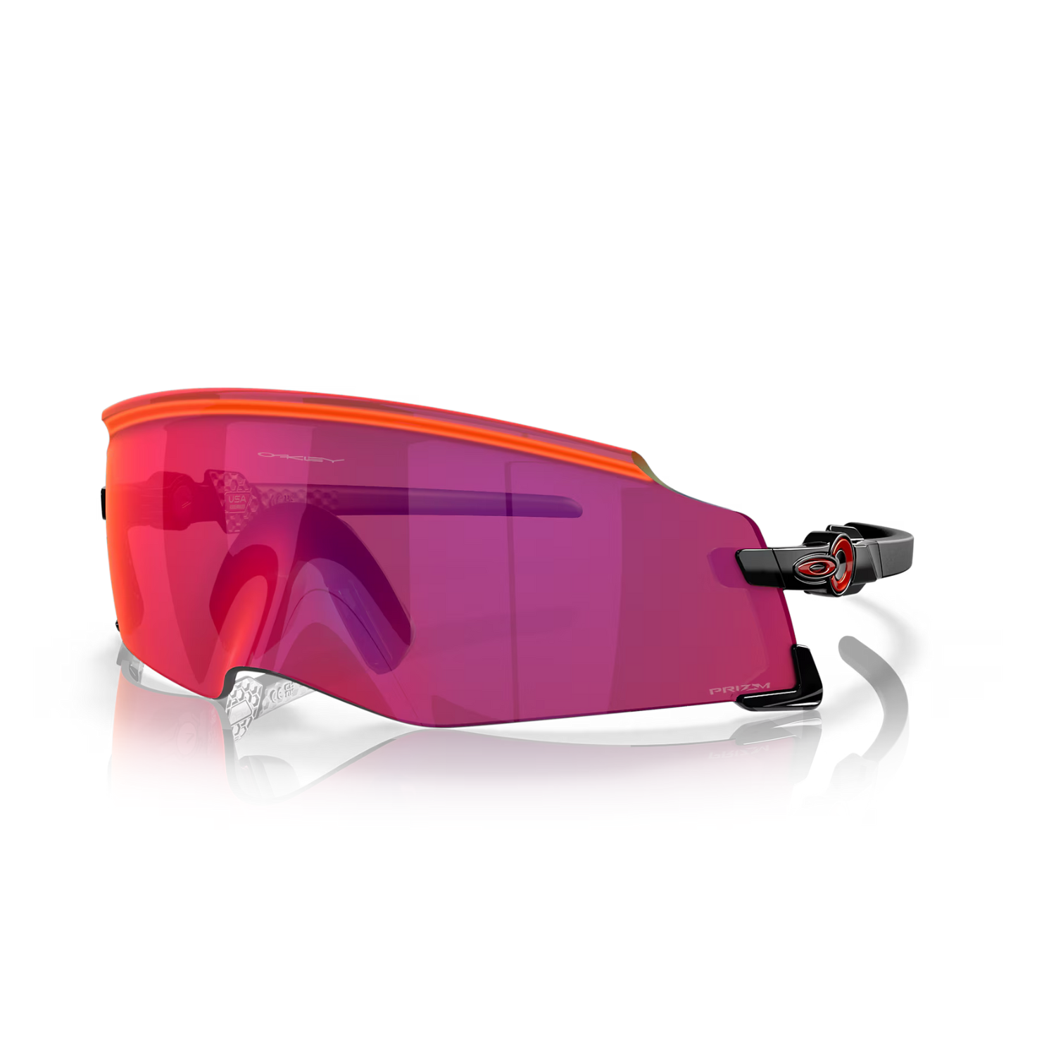 OAKLEY KATO X PRIZM ROAD スタンダードフィット Óculos Oakley Kato - Polished Black/ Prizm Road