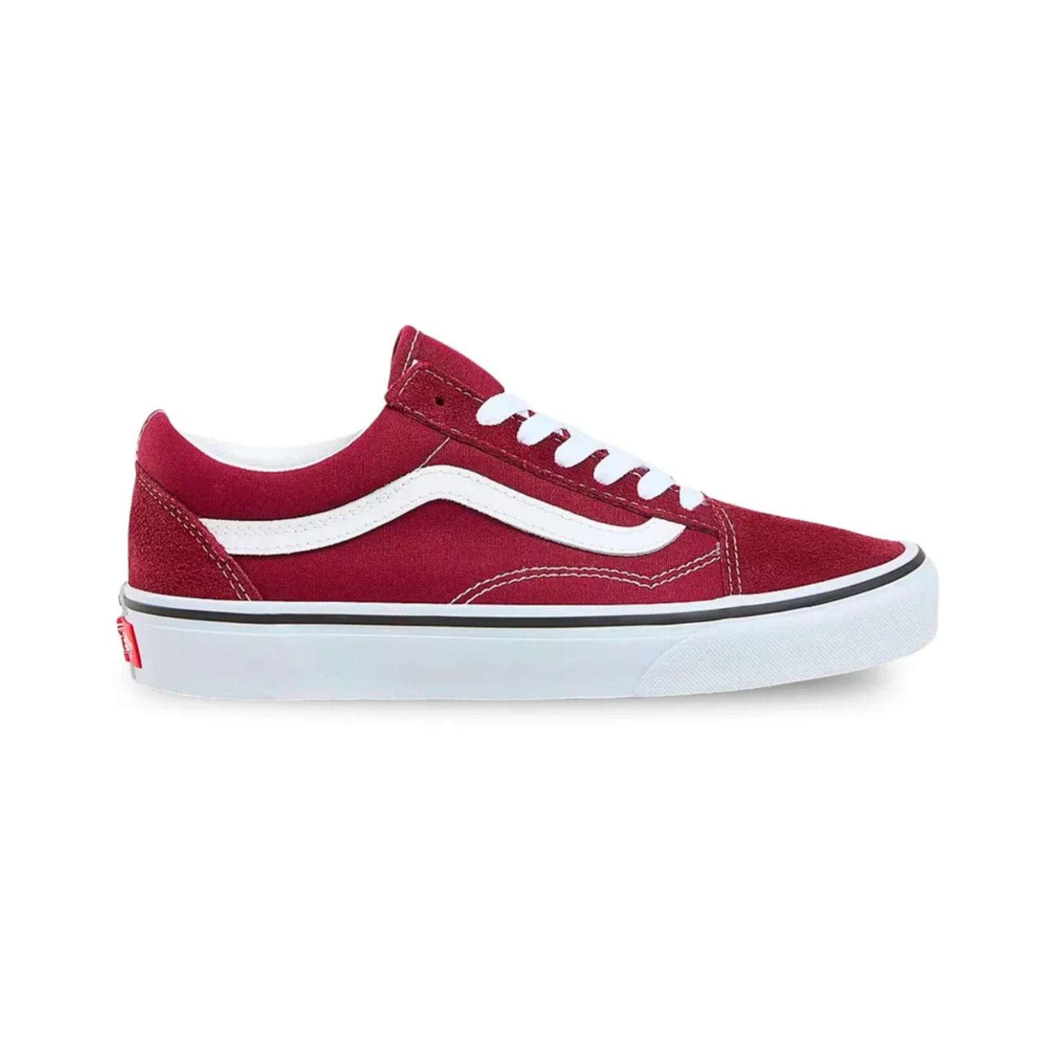 Vans Old Skool Tenis Vans Feminino Vermelho Escuro Vans Old Skool