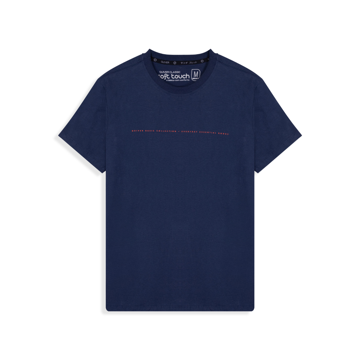 Camiseta Quiver Soft Touch Everyday - Deep Blue