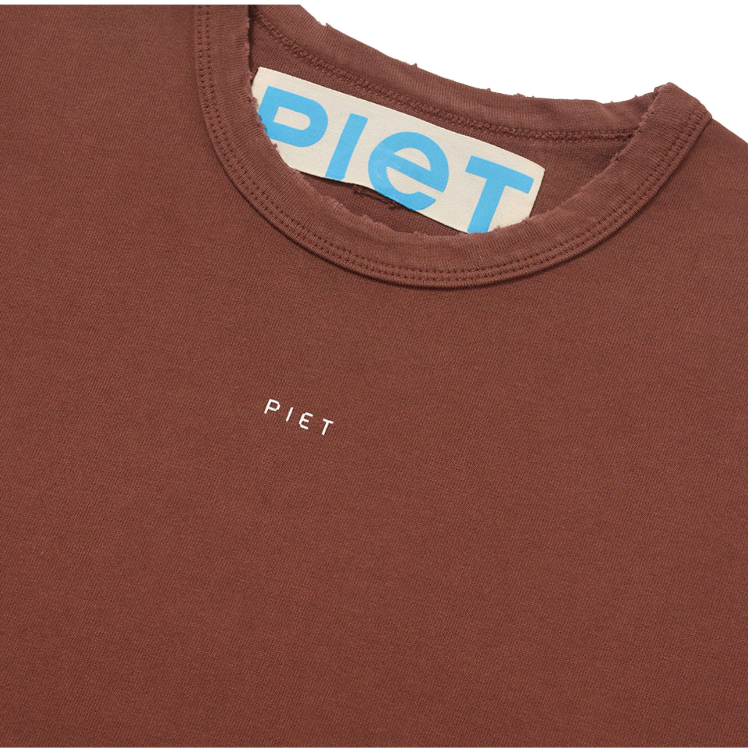 Camiseta Piet Logo - Brown