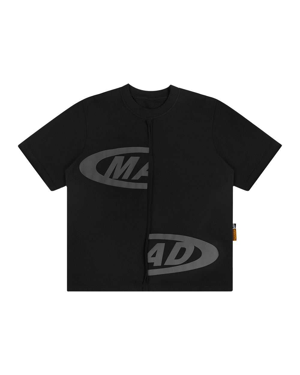 Camiseta Mad Enlatados Portal Bordada - Preto