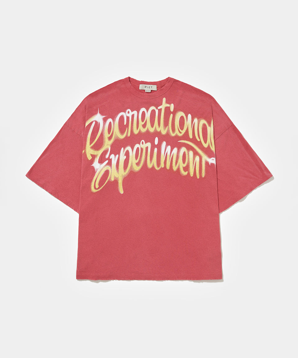 Camiseta Piet Air Brush Supersized - Recreational Experiment | Red