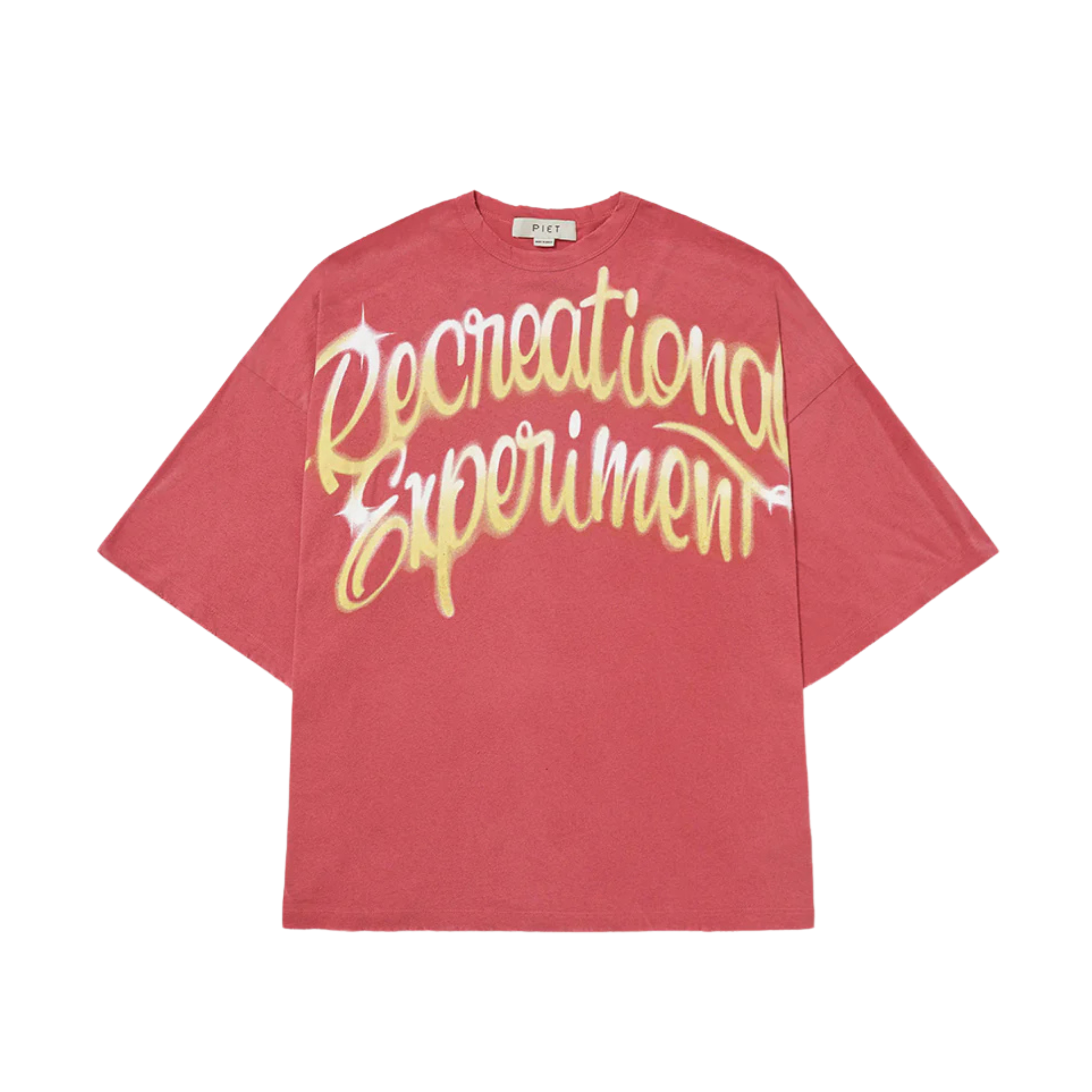 Camiseta Piet Air Brush Supersized - Recreational Experiment - Red
