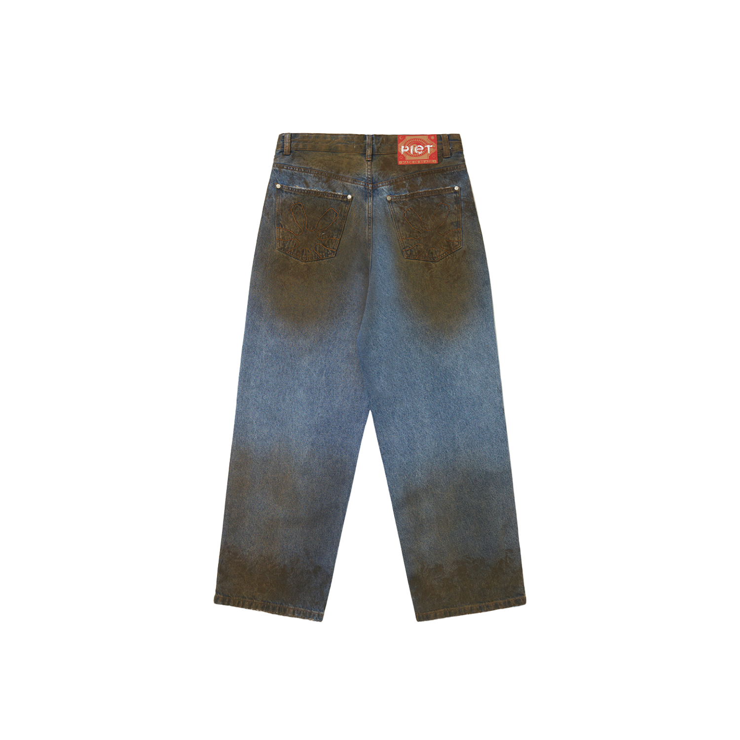CALÇA PIET DIRT STAINED OVERSIZED