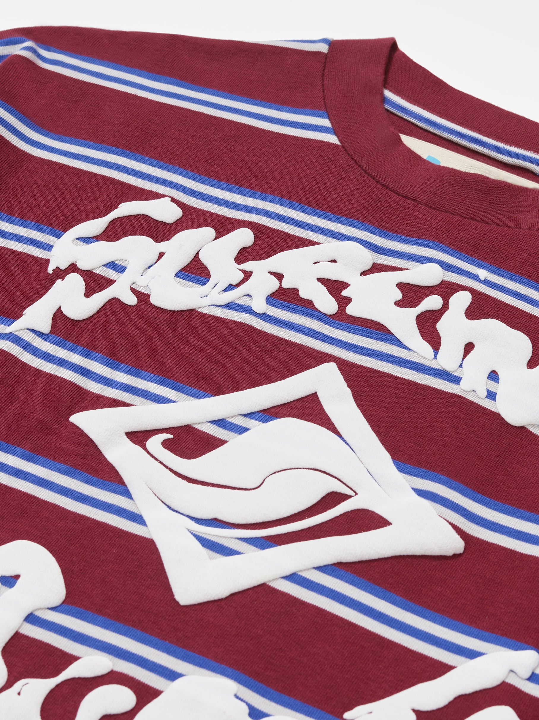 Camiseta Piet Striped Surfing Drums