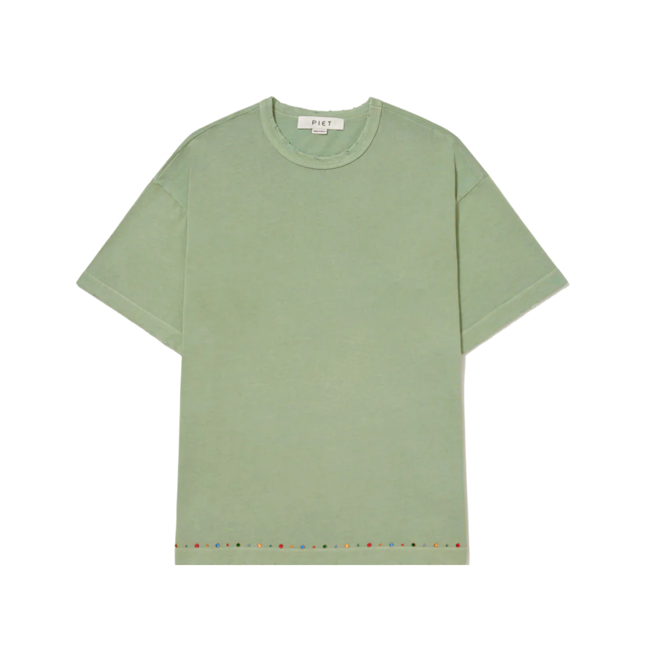 Camiseta Piet Gems Distressed - Recreational Experiment - Olive
