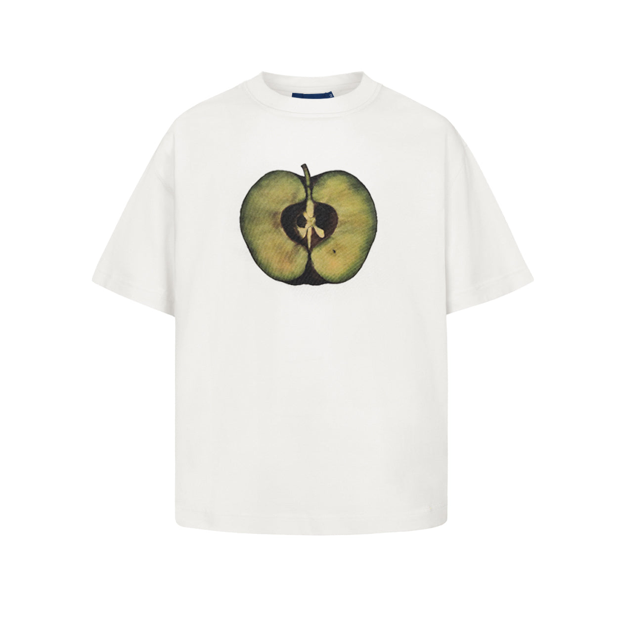 Camiseta QC Maça Boxy - Off White