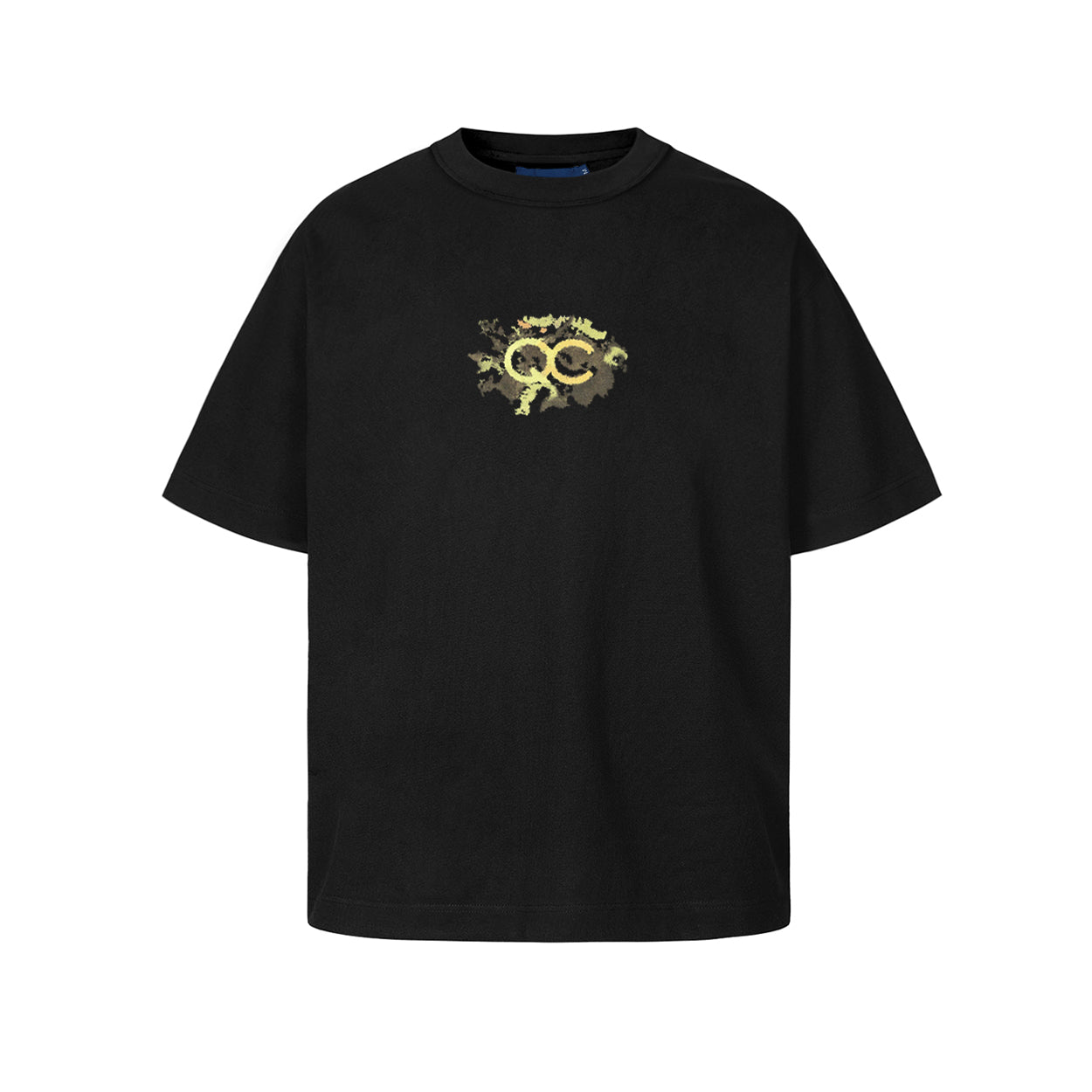 Camiseta Quadro Creations Reunião Boxy - Preto