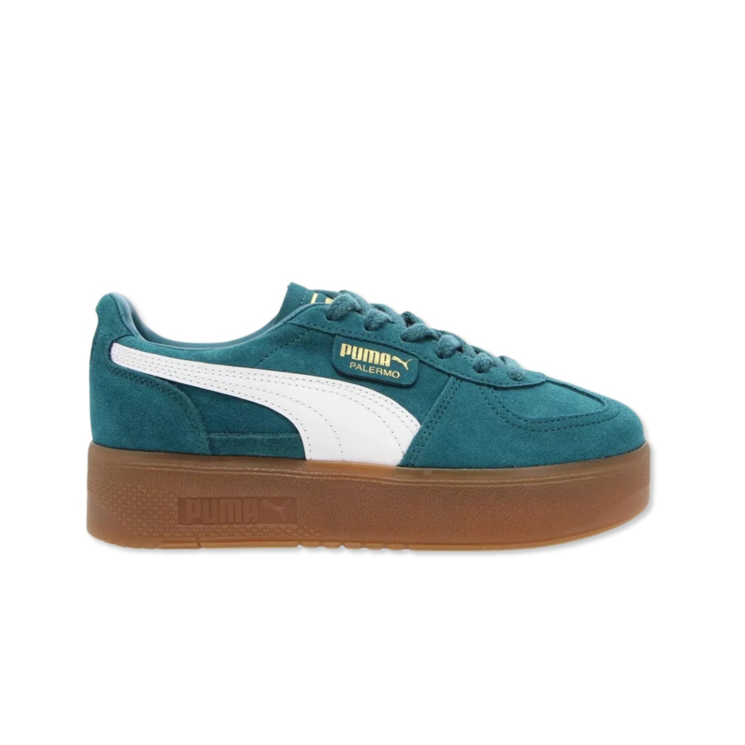 Tênis Puma Palermo Elevata - Green/Gum