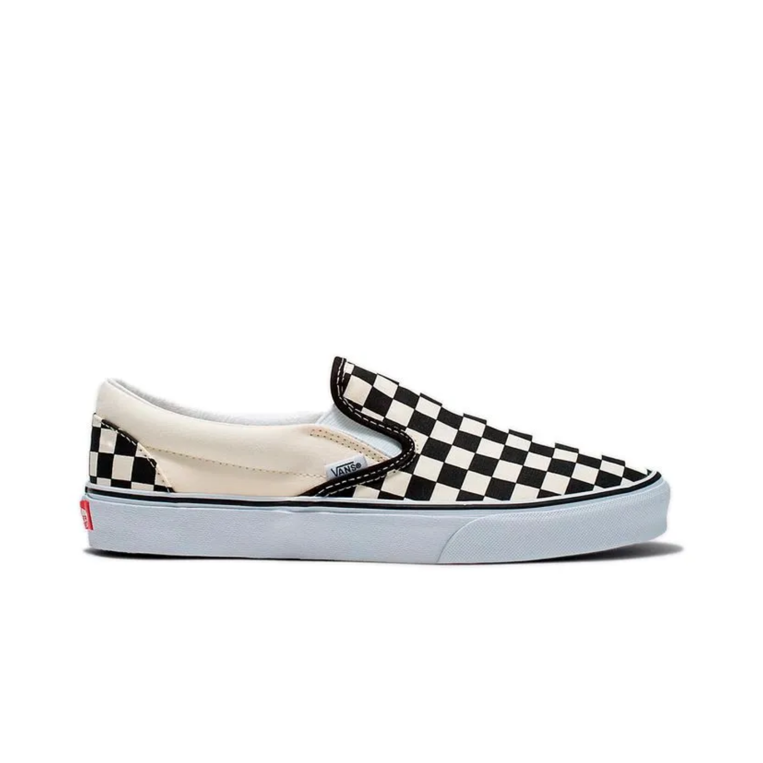 Tênis Vans Classic Slip-On Black White - VNB00EYEBWW