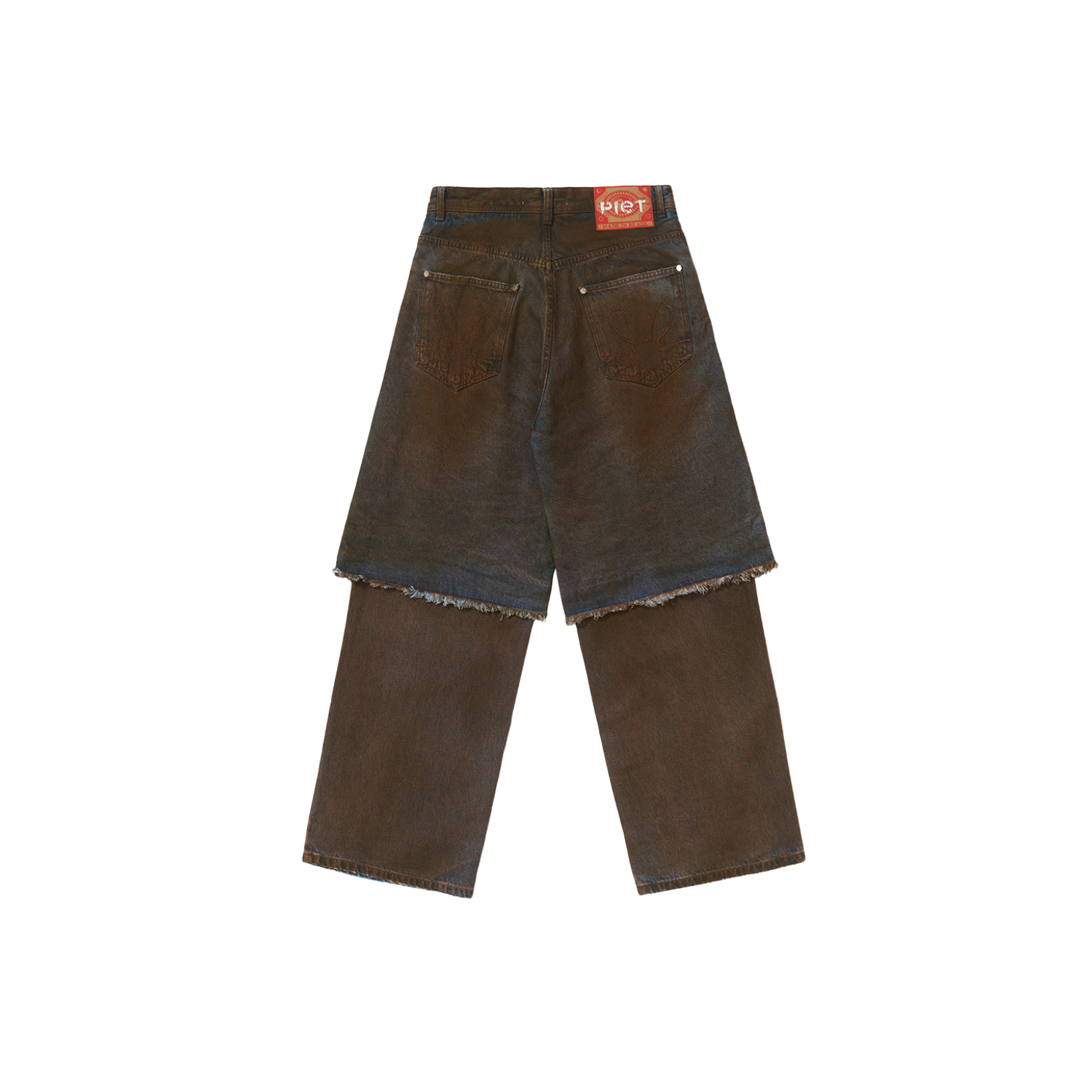 CALÇA PIET OVERLAYED TROUSERS