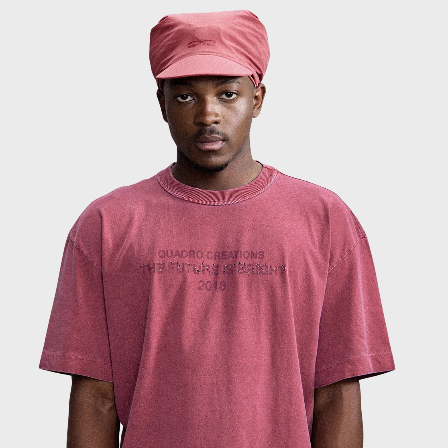 BONÉ QUADRO CREATIONS BUTTERFLY KNOT HAT FIRED BRICK 2.0