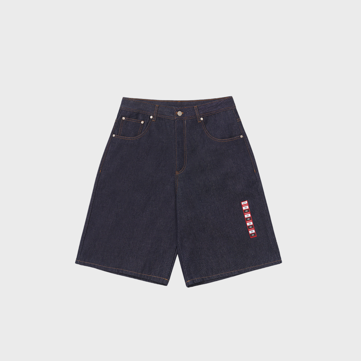 Bermuda Piet Brand New Shorts - Raw Denim