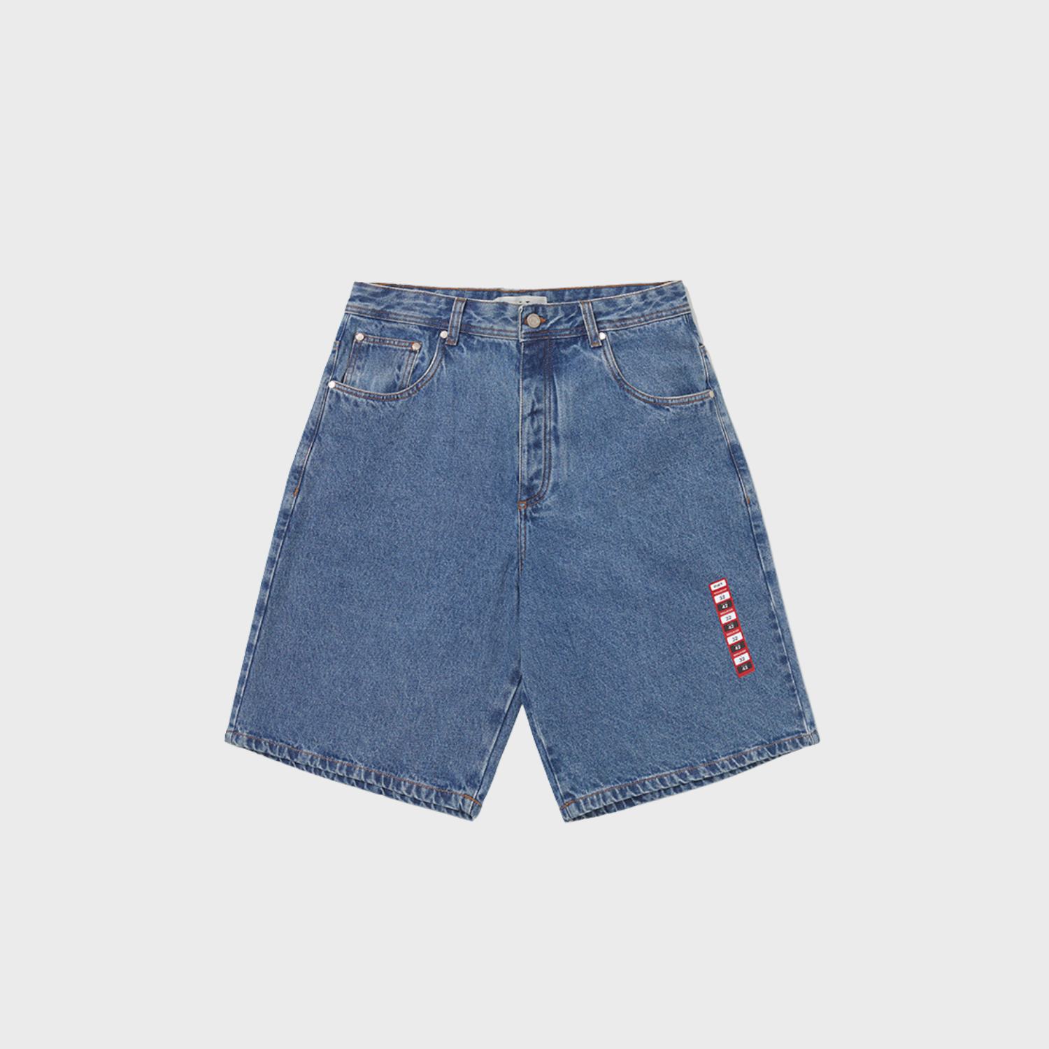 BERMUDA BRAND NEW SHORTS WASHED DENIM