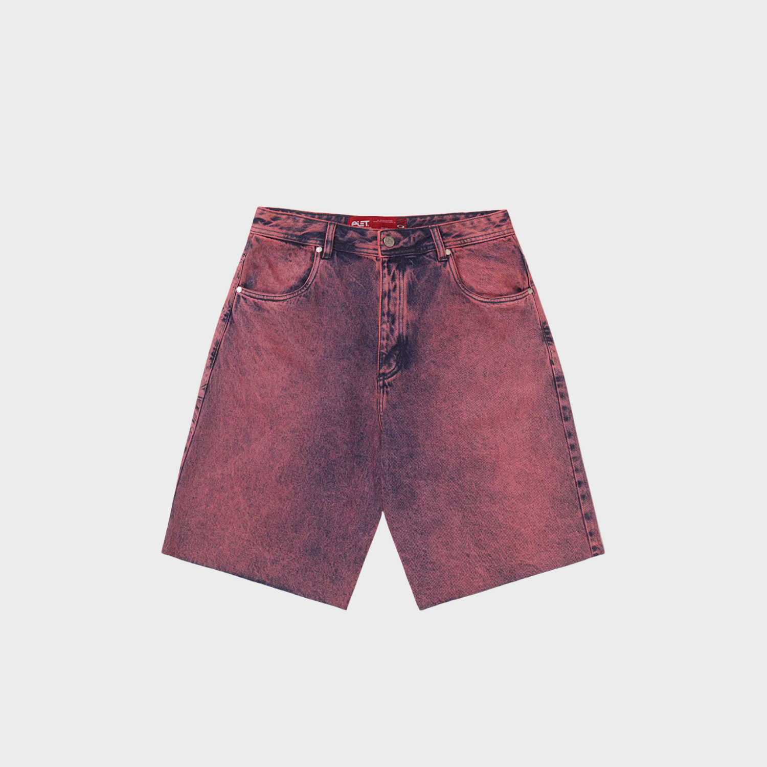 Bermuda Oakley x Piet Distressed Denim Shorts  - Violet