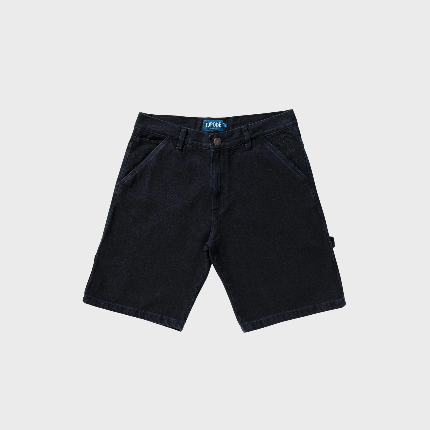 BERMUDA TUPODE CARPINTEIRO JEANS - PRETO