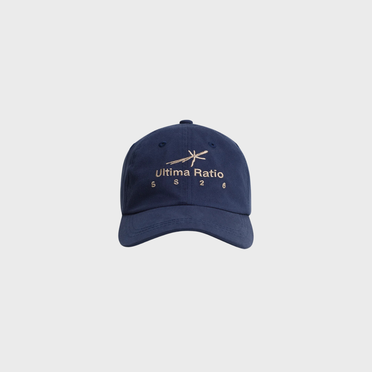 BONÉ QUADRO CREATIONS DAD HAT ULTIMA RATIO - NAVY BLUE