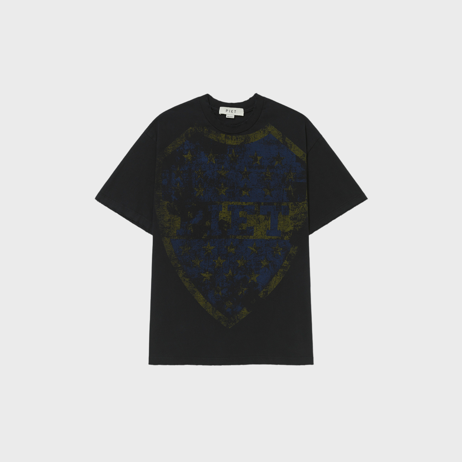 Camiseta Piet Emblem Relaxed - Vintage Black