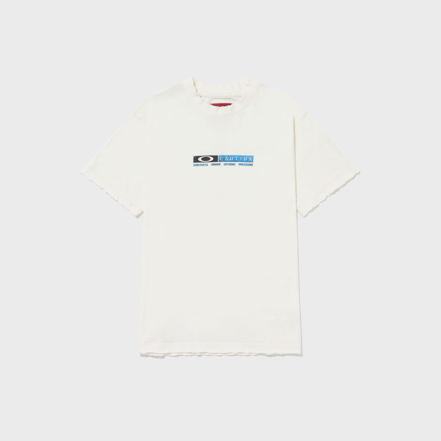 Camiseta Piet - Oakley Caution - Bone White