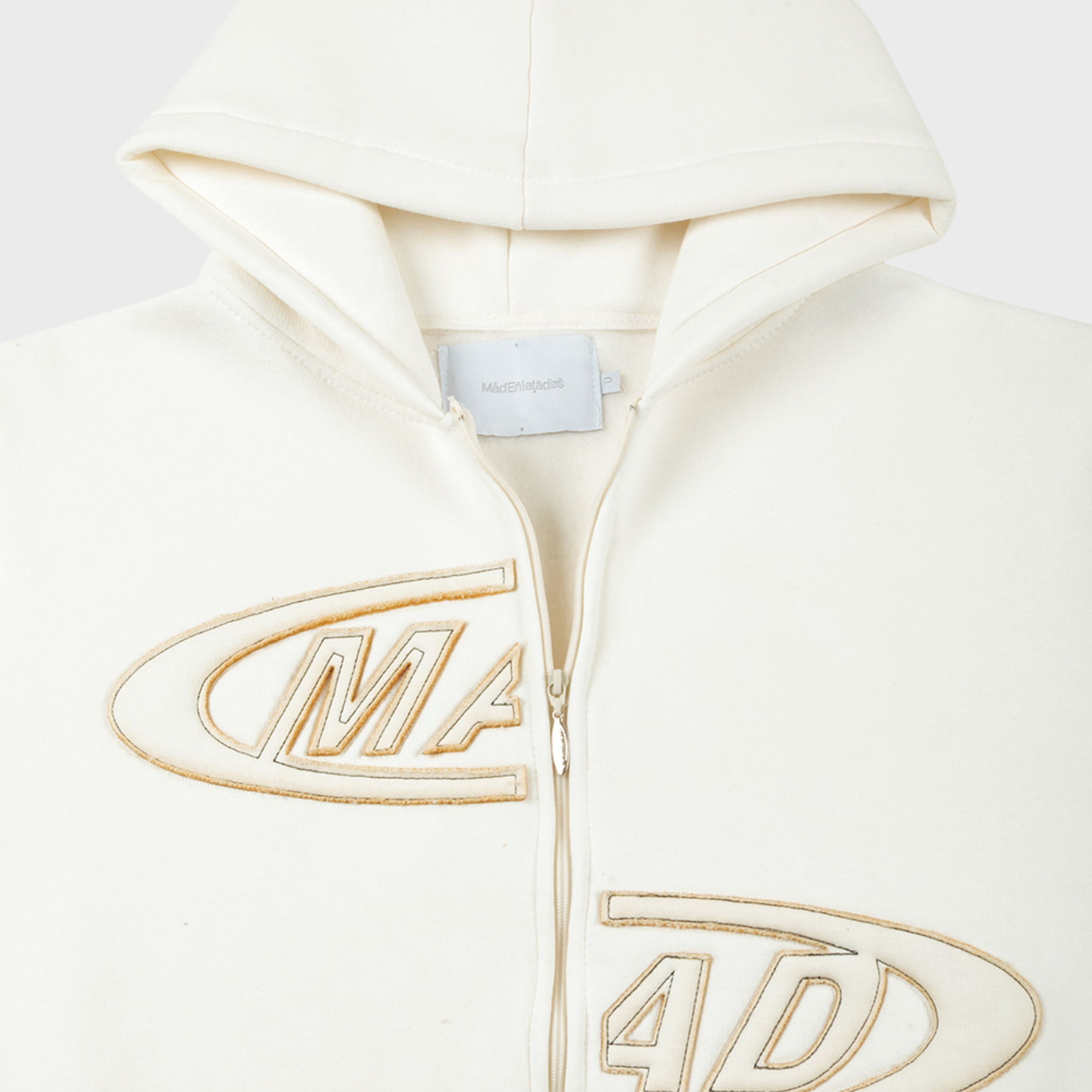 BLUSA MOLETOM MAD ENLATADOS PORTAL - OFF WHITE