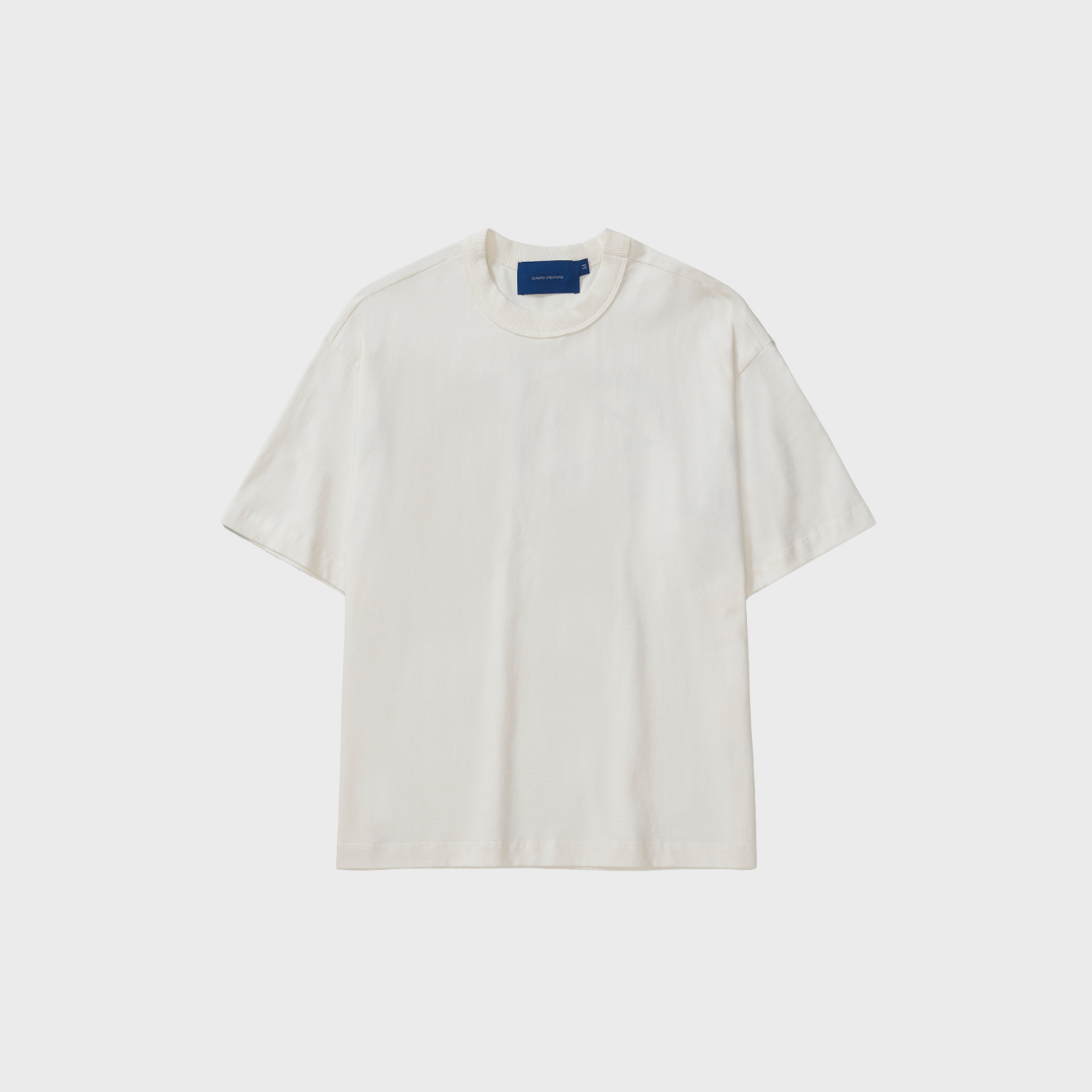 Camiseta Quadro Creations Grafite Burnout Boxy - Off White