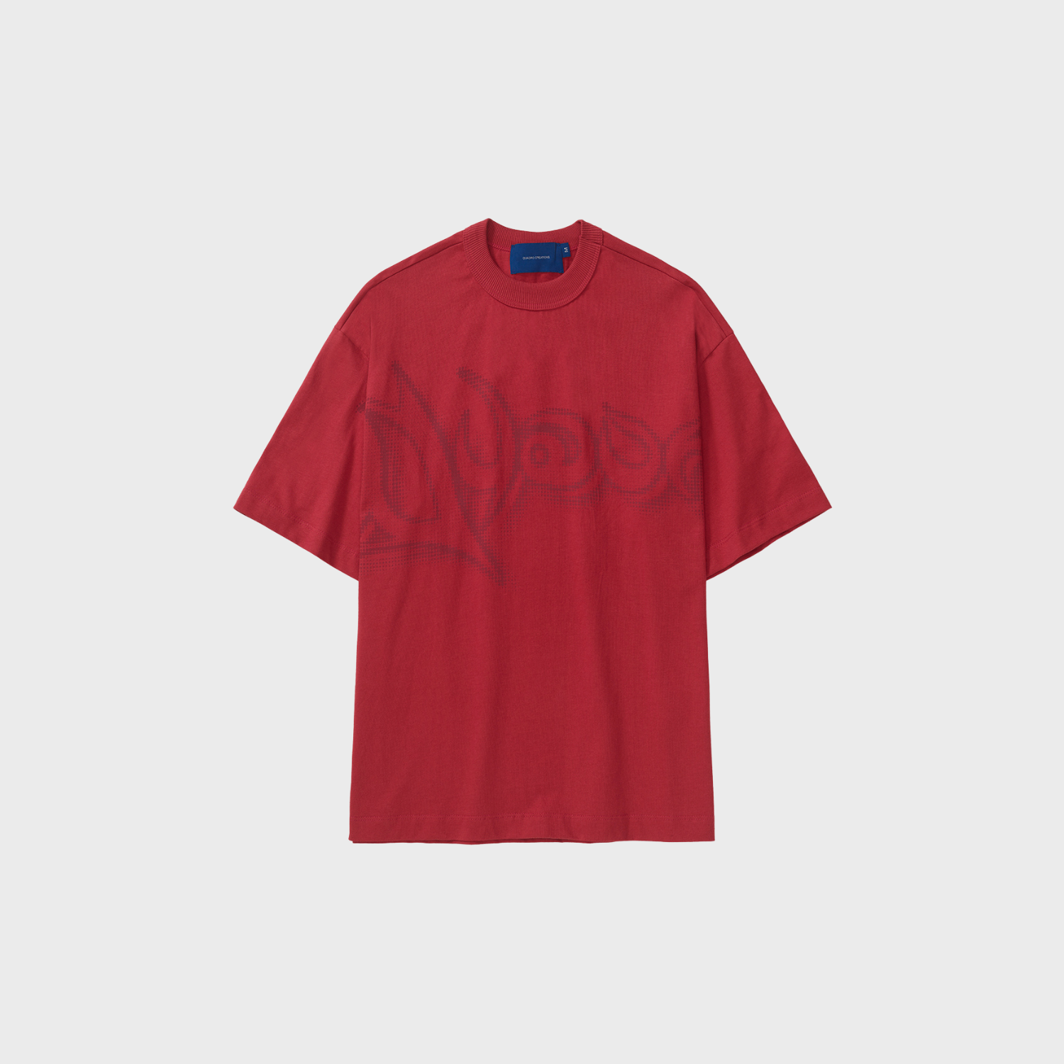 Camiseta Quadro Creations Tribe Boxy - Red
