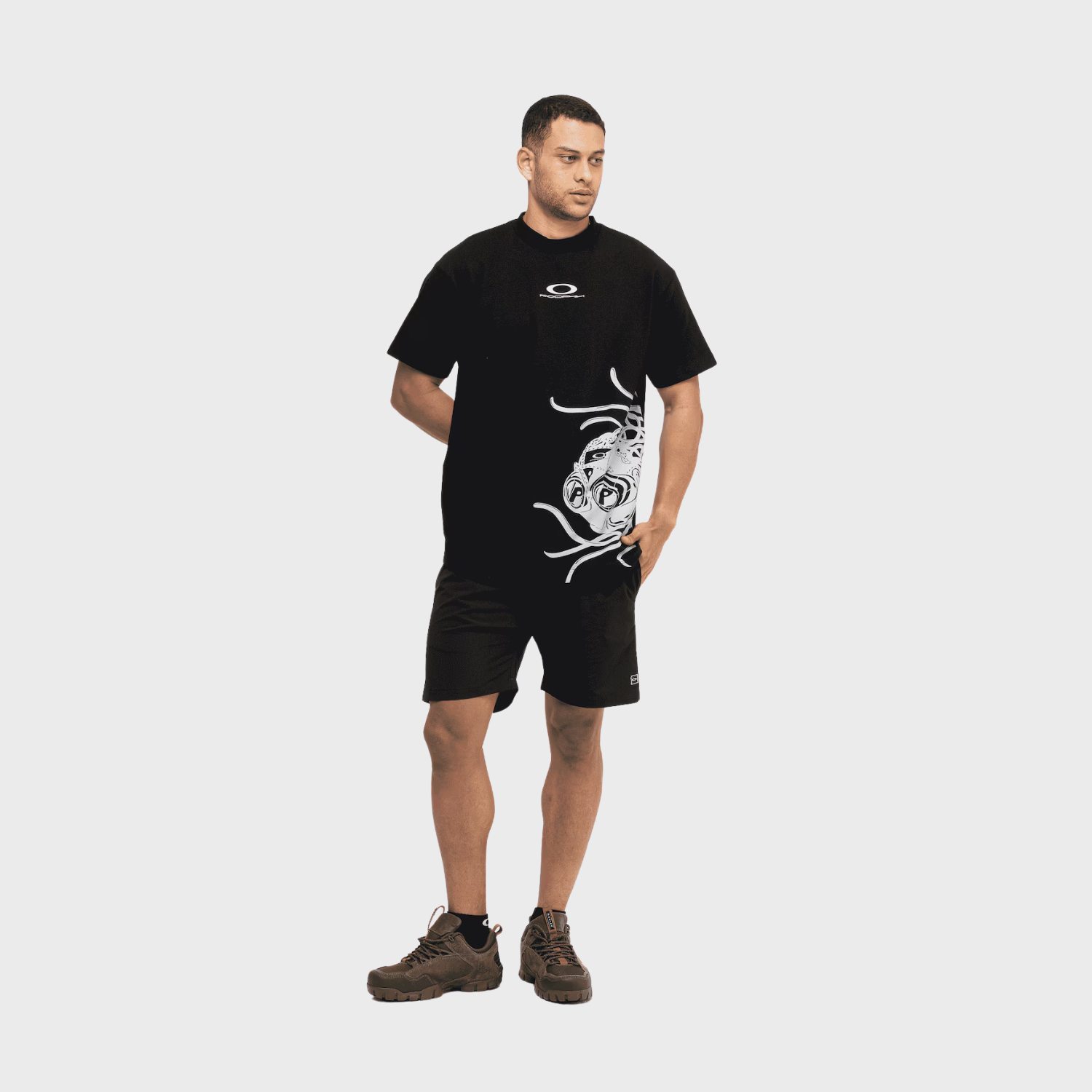 Camiseta Oakley x Podpah Medusa - Blackout