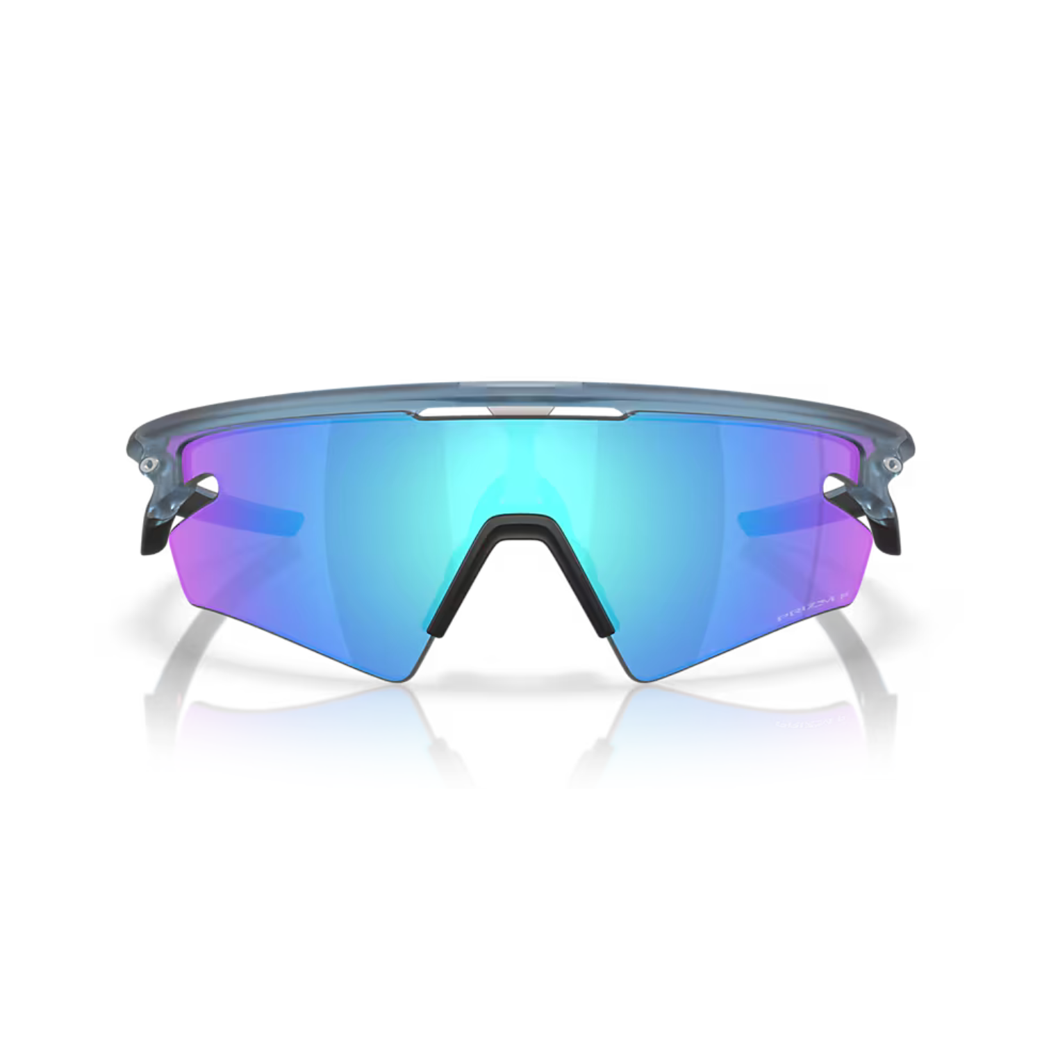 Óculos Oakley Sphaera Slash - Matte Transparent Stonewash/ Prizm Sapphire Polarized