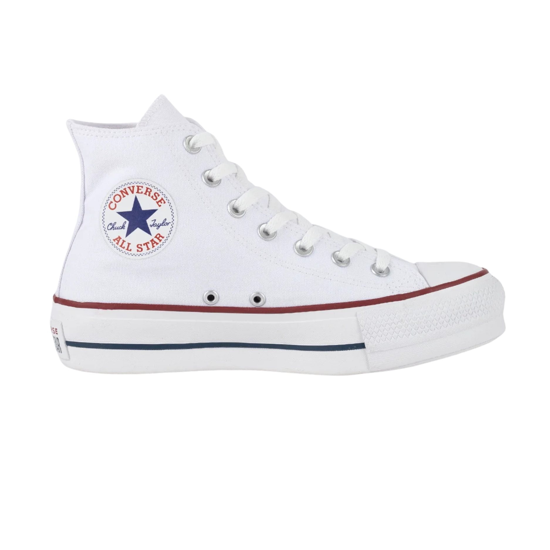 Tênis Converse Chuck Taylor All Star Platform Hi Branco - CT04940003