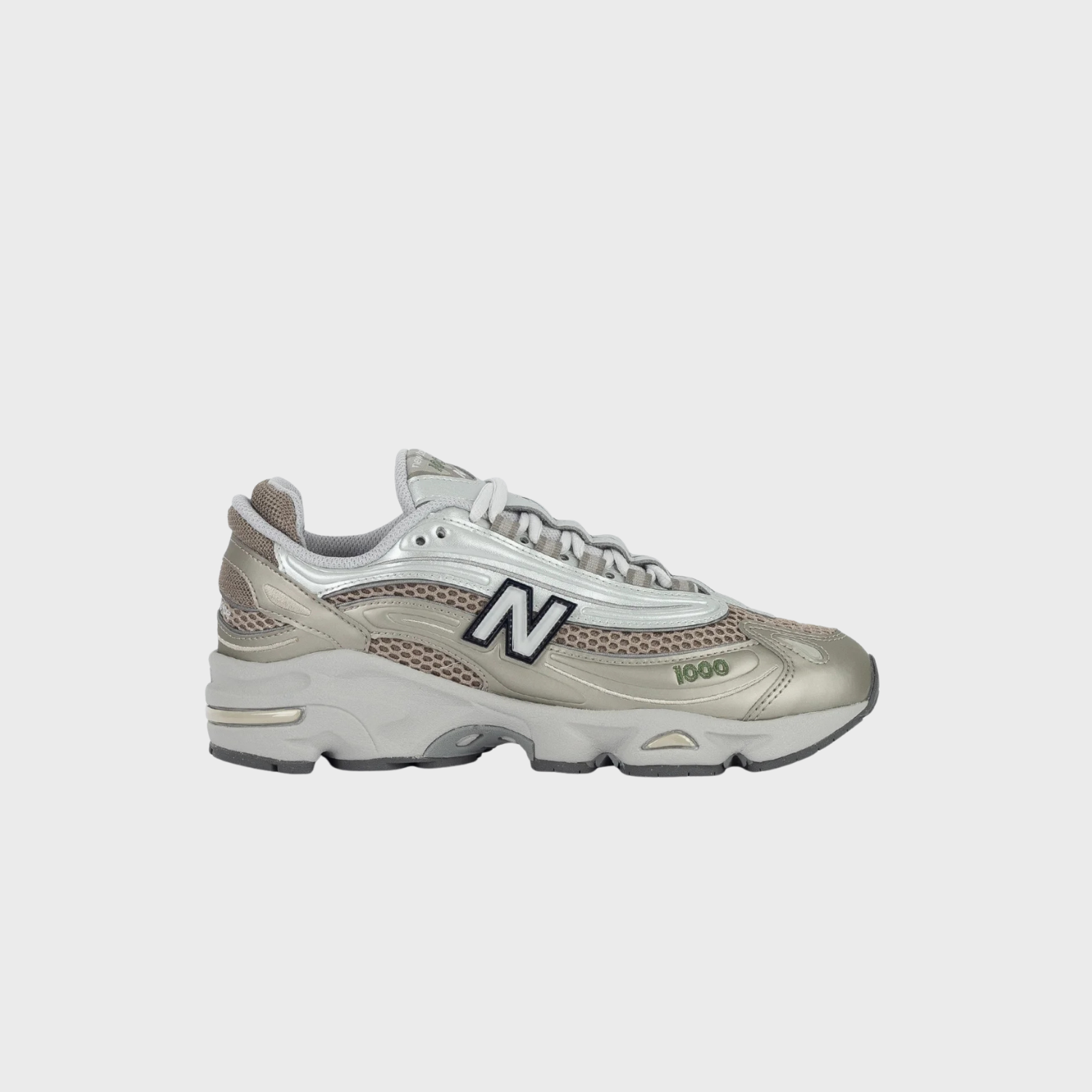 Tênis New Balance 1000 - Taupe / Prata