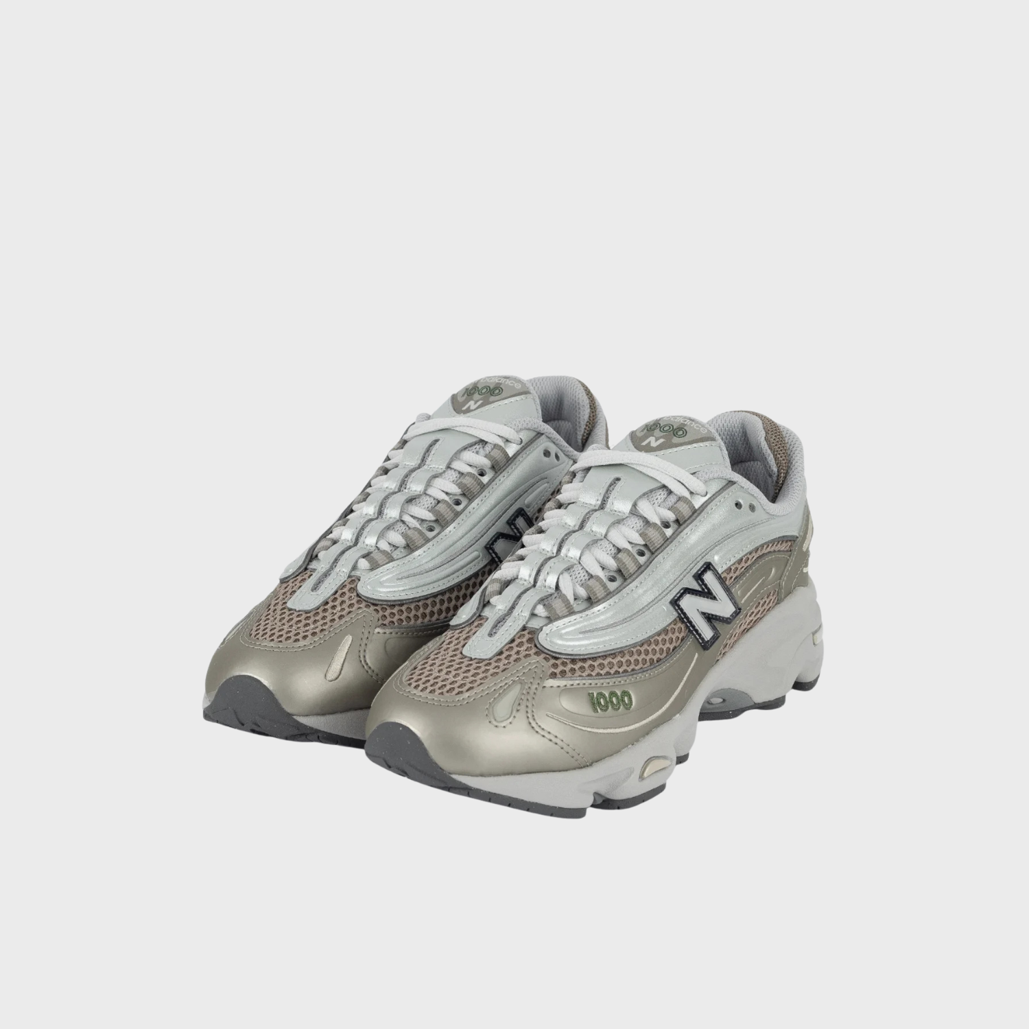 Tênis New Balance 1000 - Taupe / Prata