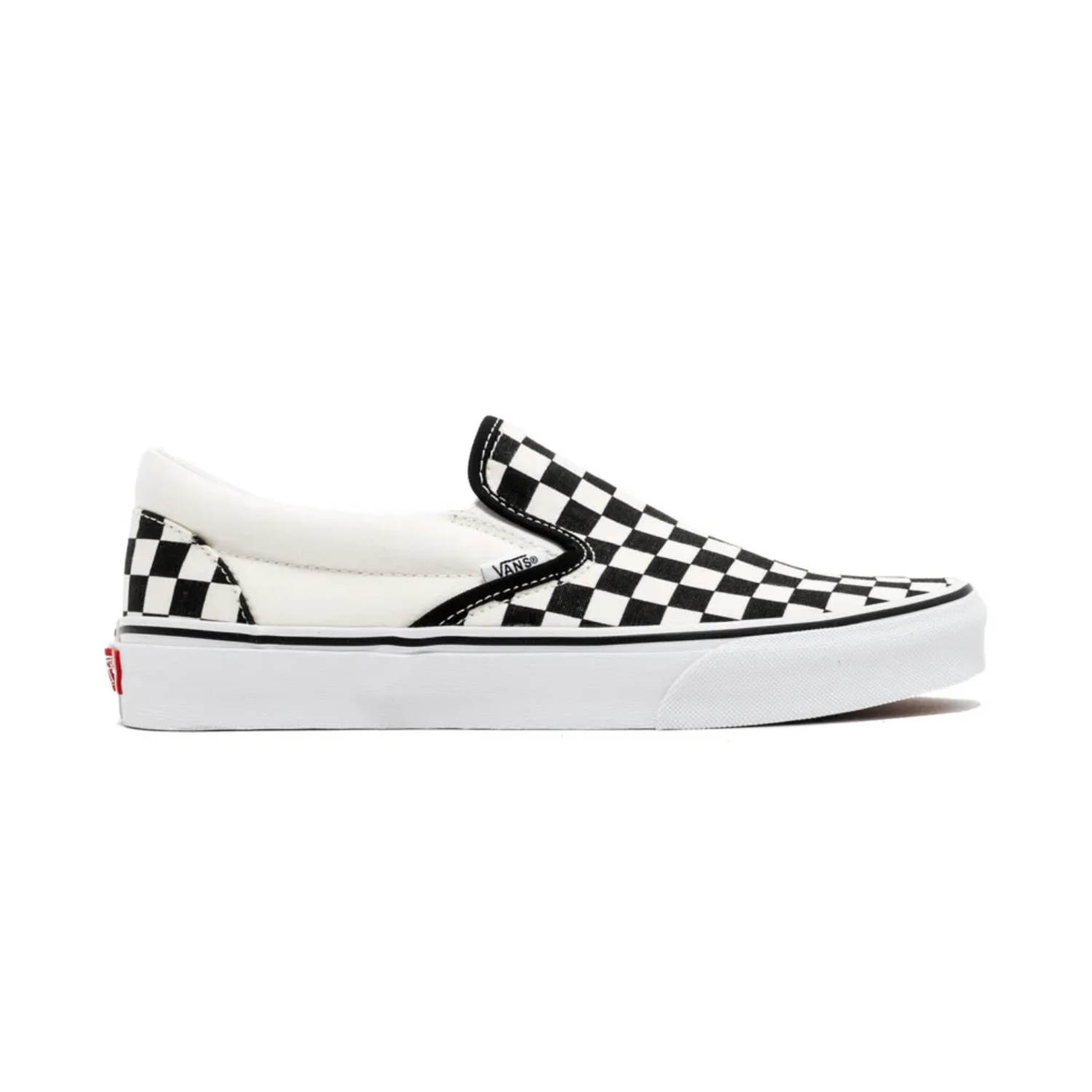 Tênis Vans Classic Slip-On Black White - VNB00EYEBWW